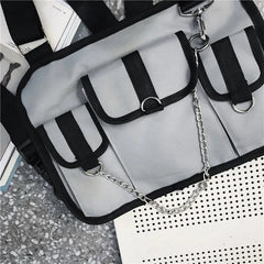 Hip Hop Harness Chest Rig Bag Tactical Shoulder Bag