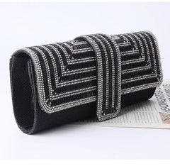 Rhinestone Clutch Purse and Handbag for Women's Party Evening Bag