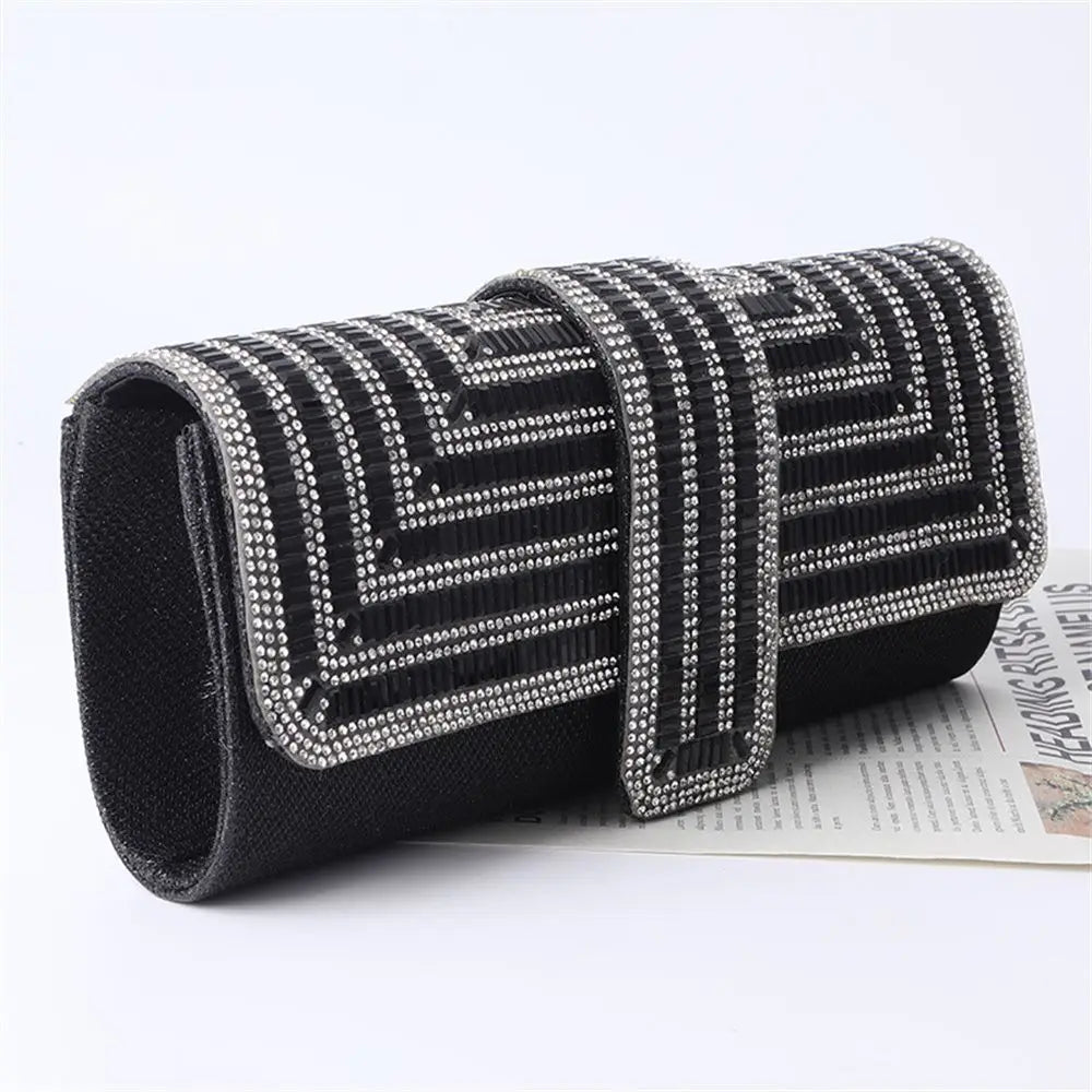 Rhinestone Party Evening Bag Wedding Clutch Shoulder Bag