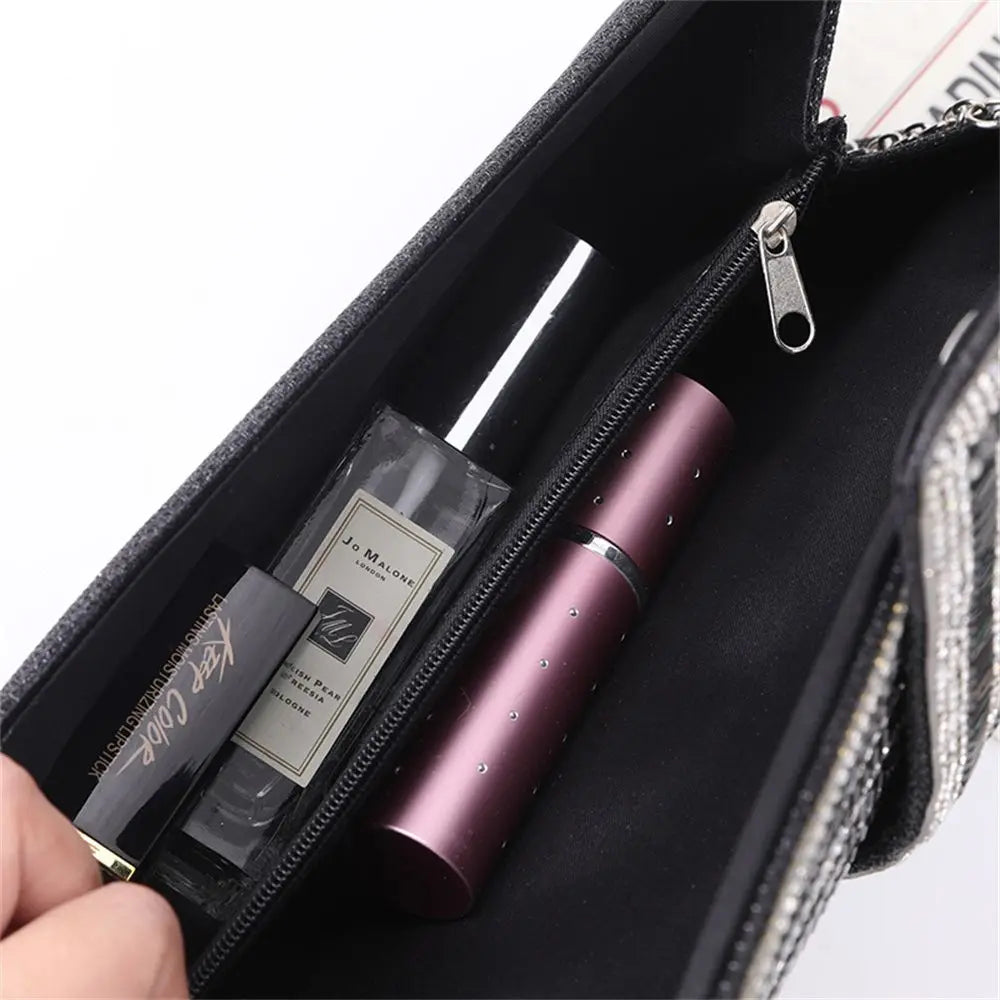 Rhinestone Party Evening Bag Wedding Clutch Shoulder Bag
