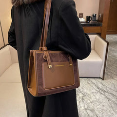 Women's Crossbody Bag Pu Leather Shopper Handbag