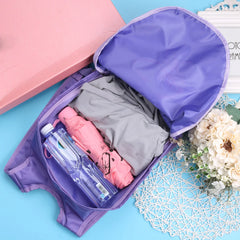 Children's Ballet Bag Purple Gym Dancing Backpack