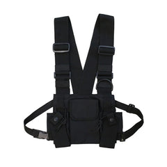 Hip Hop Streetwear Military Chest Rig Bag For Men