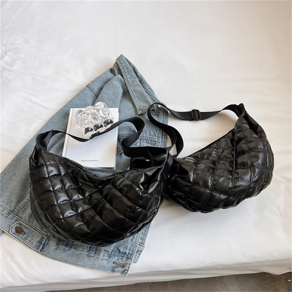 Hobos Soft PU Leather Shoulder Bag Travel Handbag