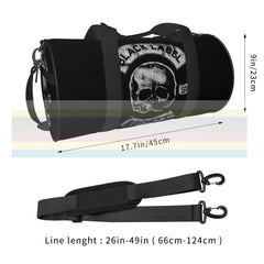 Nylon Travel Sports Shoulder Bag with Wet/Dry Separation, Outdoor Fitness