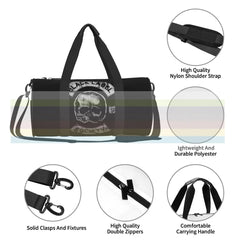 Nylon Travel Sports Shoulder Bag with Wet/Dry Separation, Outdoor Fitness