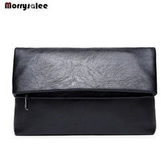 Men's Leather Clutch Bag Wallet Business Handbag