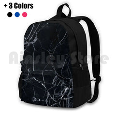 Marble Texture Outdoor Hiking Backpack Waterproof Camping Travel
