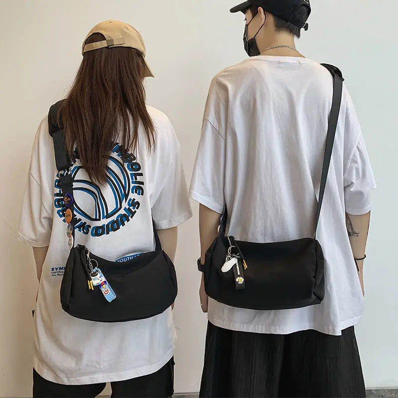 Nylon Crossbody Bag Youth Student Shoulder Bag