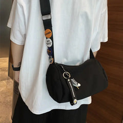 Nylon Crossbody Bag Youth Student Shoulder Bag