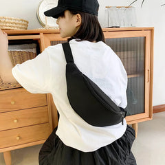 Nylon Sports Fitness Chest Pack Cross Bag