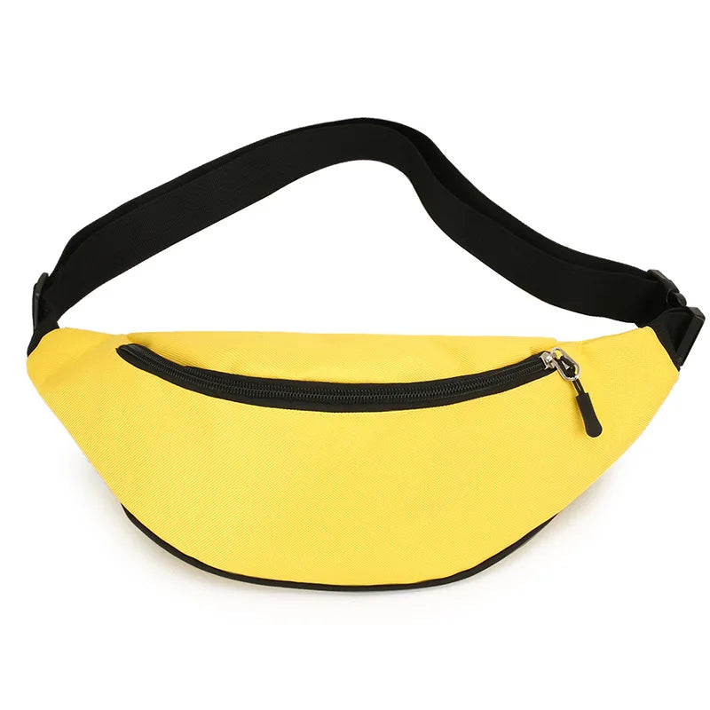 Nylon Sports Fitness Chest Pack Cross Bag