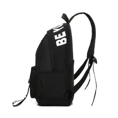 Nylon School Bags for Teenage Girls Backpack Casual Style Student Bookbag