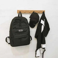 Oxford Cloth Campus Backpack Waterproof Man Women School Bag