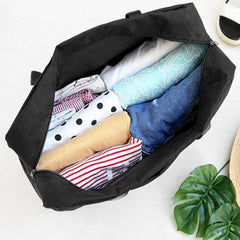 Polyester Travel Bag Large Capacity for Men Women Carry-On Luggage