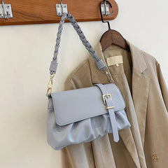 Exotic Soft Leather Shoulder Bag Large Capacity