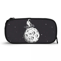 Outer Spaceman Print Pencil Case for Kids Boy Girl