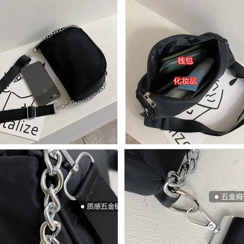 Shoulder Bag Women Handbags Zipper Hobo Bags Crossbody Small Messenger Tote Bags