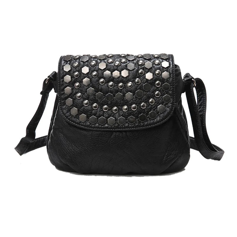 Soft PU Leather Women Messenger Bag Crossbody Handbag Purses