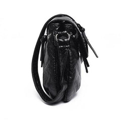 Soft PU Leather Women Messenger Bag Crossbody Handbag Purses
