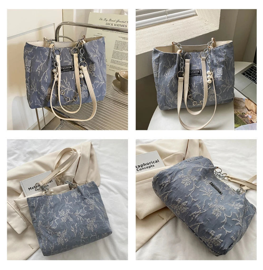 Summer Messenger OL Cosmetic Big Totes Shoulder Bag Lady Handbag Purses