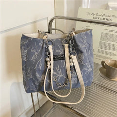 Summer Messenger OL Cosmetic Big Totes Shoulder Bag Lady Handbag Purses