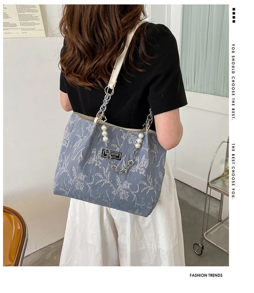 Summer Messenger OL Cosmetic Big Totes Shoulder Bag Lady Handbag Purses
