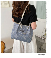 Summer Messenger OL Cosmetic Big Totes Shoulder Bag Lady Handbag Purses