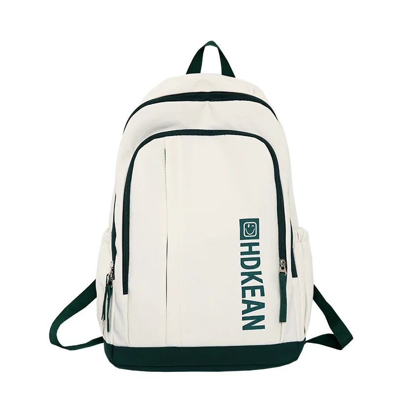 Waterproof Nylon School Backpack Women's Backpacks for Teenagers Girls Large Cap