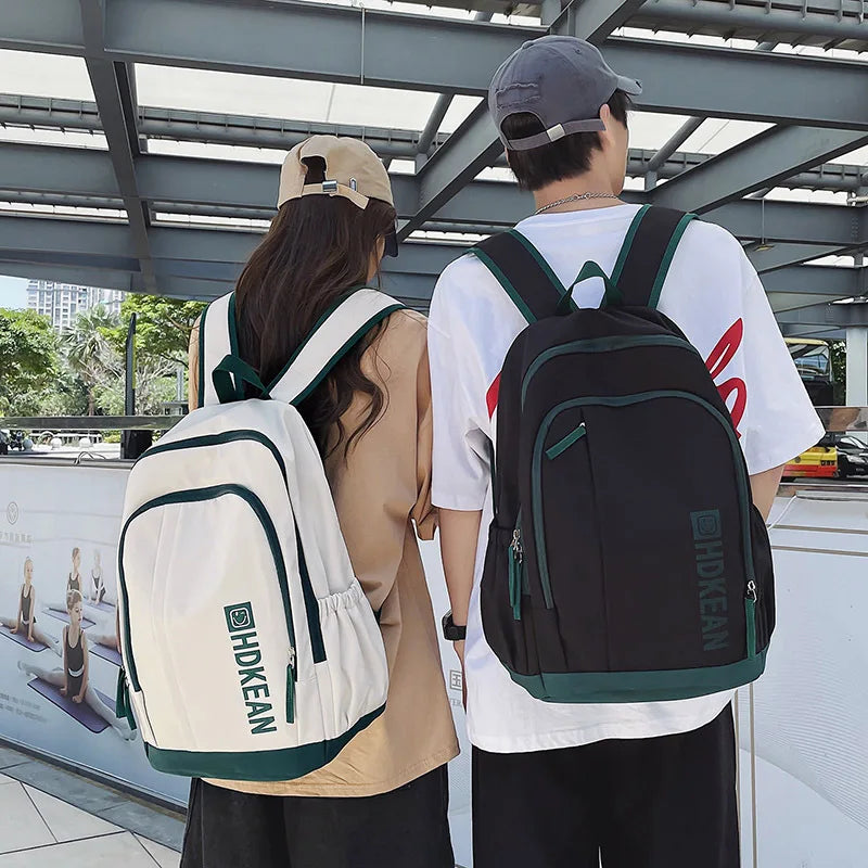 Waterproof Nylon School Backpack Women's Backpacks for Teenagers Girls Large Cap