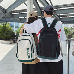 Waterproof Nylon School Backpack Women's Backpacks for Teenagers Girls Large Cap