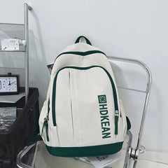 Waterproof Nylon School Backpack Women's Backpacks for Teenagers Girls Large Cap