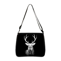 Animal Print Tiger Shoulder Bag Ladies Shopping Handbag Giraffe Tote Bag