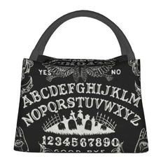 Witch Board Insulated Lunch Bag for School Horror Ghost Waterproof Cooler