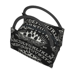 Witch Board Insulated Lunch Bag for School Horror Ghost Waterproof Cooler