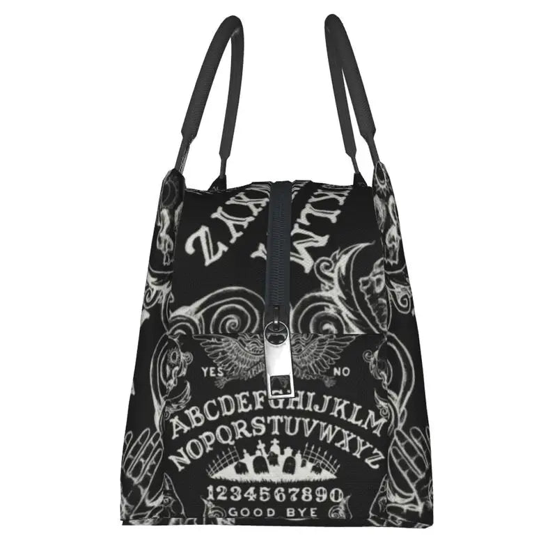 Witch Board Insulated Lunch Bag for School Horror Ghost Waterproof Cooler