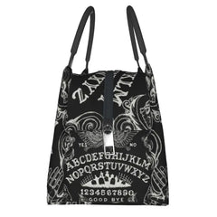 Witch Board Insulated Lunch Bag for School Horror Ghost Waterproof Cooler