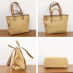 Large Canvas Tote Bag Women's Shopping School Shoulder Bag Ladies Handbag