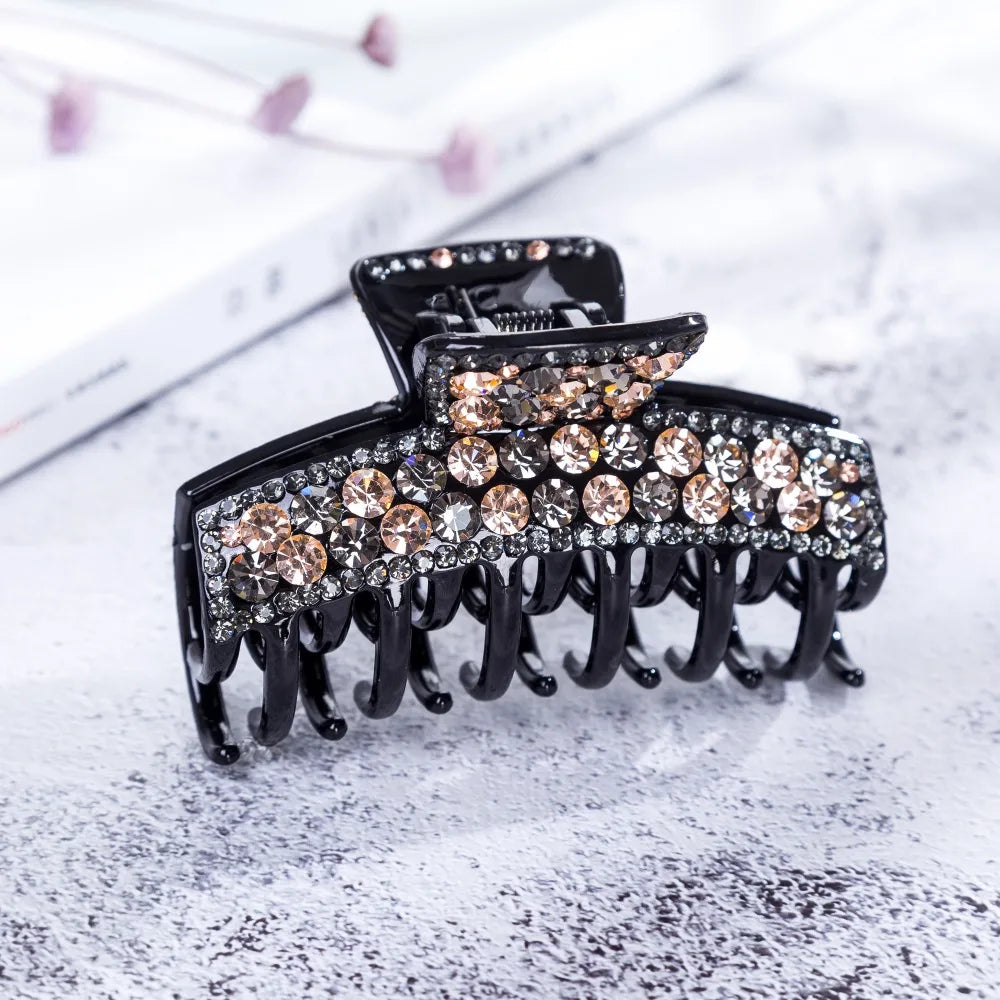 Crystal Rhinestone Hair Clip Sparkling Hair Claw Hair Accessory