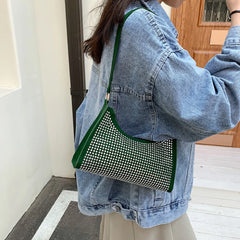 Diamond Small Crossbody Messenger Bag for Women