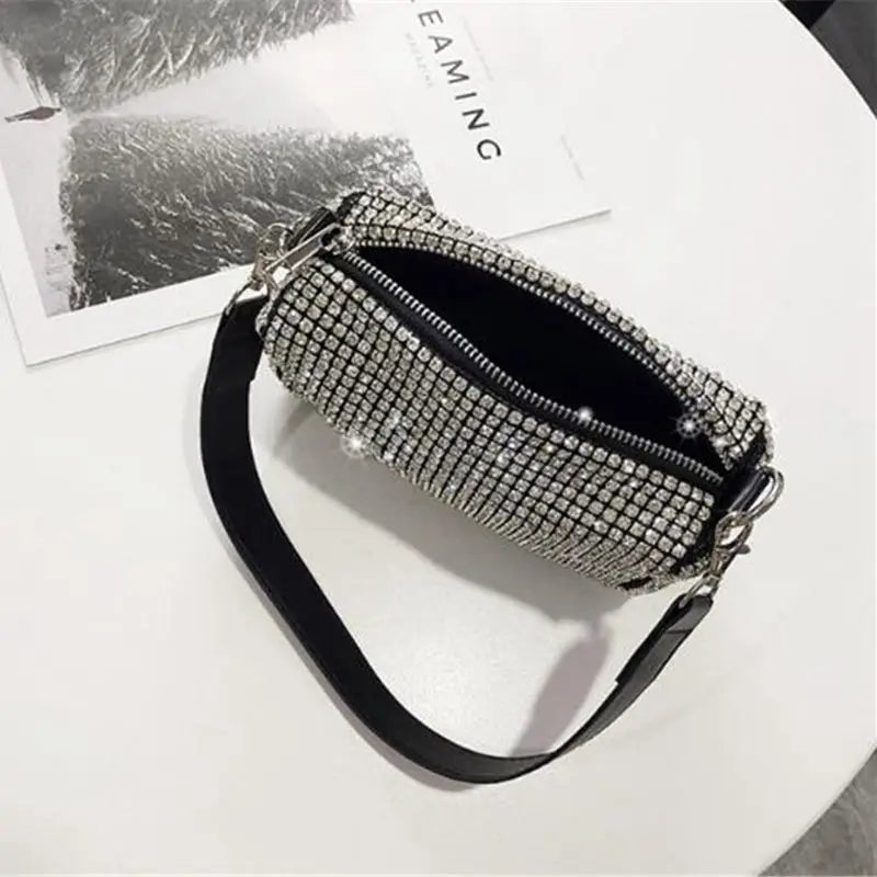 Bling Diamonds Evening Clutch Bag Pillow Handbag Shoulder bags