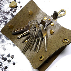 Leather Car and House Key Organizer Holder 1019FY