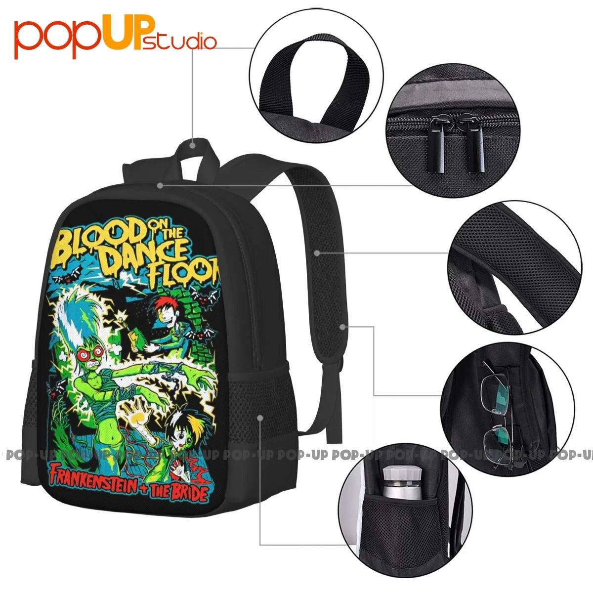Blood On The Dance Floor - Frankenbride Backpack Large Capacity