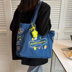 Cowboy Shopper Women Handbags Shoulder Bag Large Capacity Women Shopping Bag