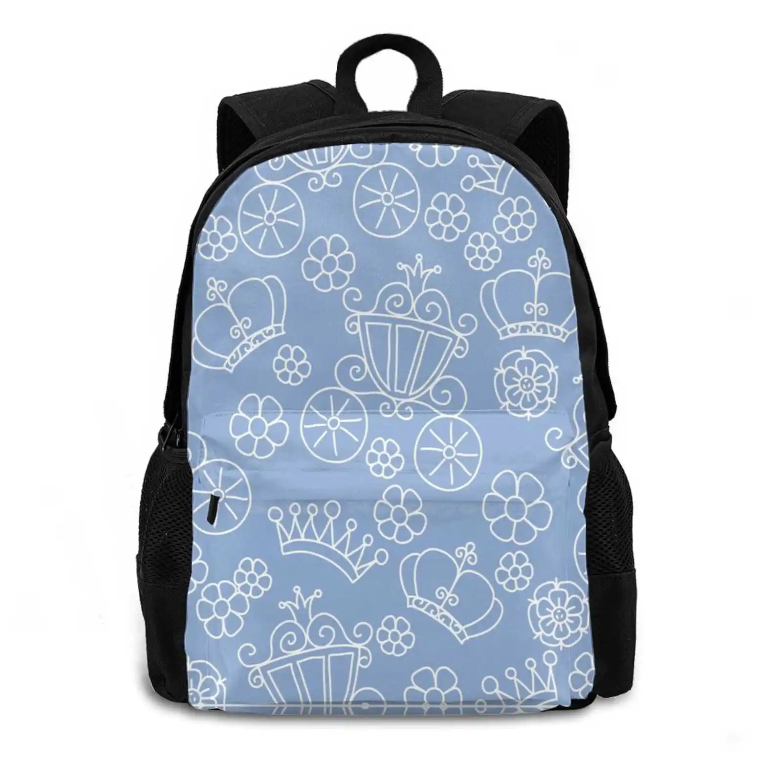 Little Princess Doodles Backpack for Men Women Girls