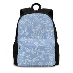 Little Princess Doodles Backpack for Men Women Girls