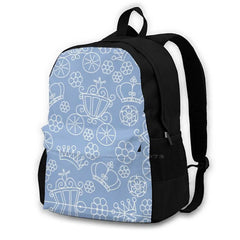 Little Princess Doodles Backpack for Men Women Girls