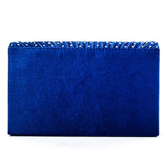 Silver Red Orange Women Clutch Bag with Rhinestone for Wedding Party Evening
