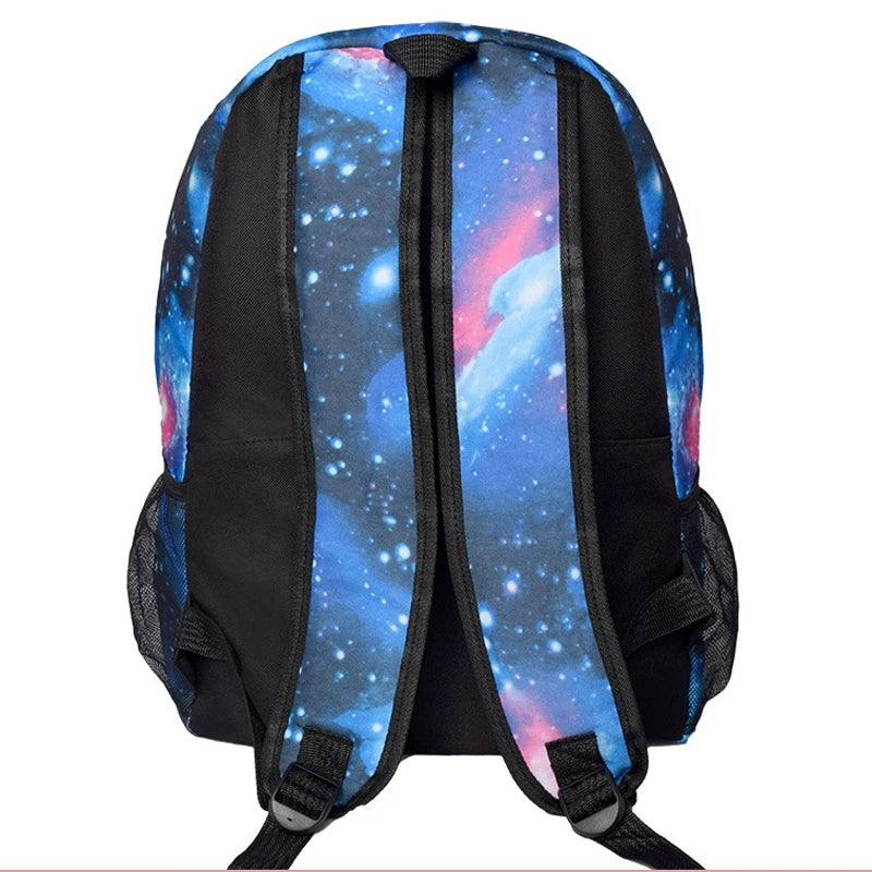 Starry Kids Backpack School Bags for Boys with Anime Backpack