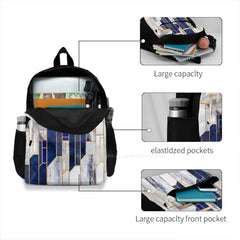 Winter Sky School Bags for Teenage Girls Laptop Travel Bags